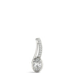 Load image into Gallery viewer, Oval Halo Fashion Diamond Pendant