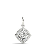 Load image into Gallery viewer, Cushion Fashion Diamond Halo Pendant
