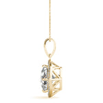 Load image into Gallery viewer, Cushion Fashion Diamond Halo Pendant