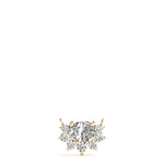 Load image into Gallery viewer, Oval Halo Diamond Pendant for Women