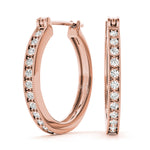 Load image into Gallery viewer, Milgrain Edge Hoop Earrings for Women