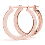 Load image into Gallery viewer, Milgrain Edge Hoop Earrings for Women