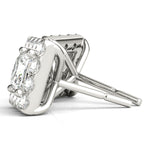 Load image into Gallery viewer, Classic Square Diamond Studs