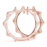 Load image into Gallery viewer, Round Diamond Hoop Earrings For Women