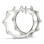 Load image into Gallery viewer, Round Diamond Hoop Earrings For Women