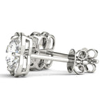 Load image into Gallery viewer, Trendy Round Diamond Fashion Halo Earrings