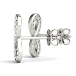 Load image into Gallery viewer, Eternal Infinity Diamond Stud Earrings