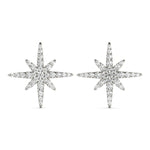 Load image into Gallery viewer, Starburst Diamond Earrings