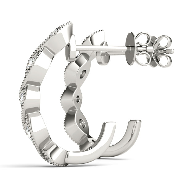 J Hoop Fashion Earrings For Women