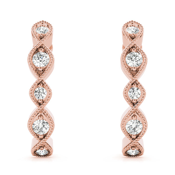 J Hoop Fashion Earrings For Women