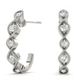 J Hoop Fashion Earrings For Women