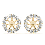 Load image into Gallery viewer, Ethical Lab Grown Round Diamond Earrings