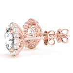 Load image into Gallery viewer, Round Diamond Halo Fashion Earrings For Women