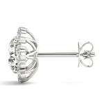 Load image into Gallery viewer, Round Diamond Halo Fashion Earrings For Women