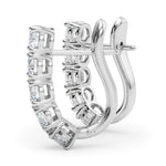 Load image into Gallery viewer, Hoop Earrings With Omega Backs