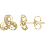 Load image into Gallery viewer, Exquisite Diamond Knot Earrings for Women