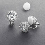 Load image into Gallery viewer, Crown-Setting Cubic Zirconia Studs