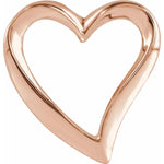 Load image into Gallery viewer, Fashionable Women Open Heart Slide Pendant