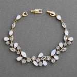 Load image into Gallery viewer, Opal Stone Bridal Bracelet