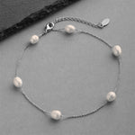 Load image into Gallery viewer, Freshwater Pearl Ankle Bracelet