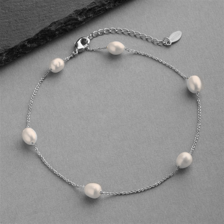 Freshwater Pearl Ankle Bracelet