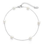 Load image into Gallery viewer, Freshwater Pearl Ankle Bracelet