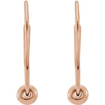 Load image into Gallery viewer, Youth Charm Hoop Earrings