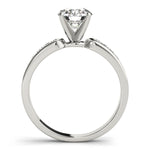 Load image into Gallery viewer, Single-Row Channel-Set Diamond Engagement Ring