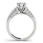 Load image into Gallery viewer, Round Diamond Pave Set Engagement Ring