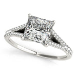 Load image into Gallery viewer, Multi-band Sparkling Diamond Engagement Ring