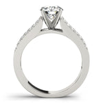 Load image into Gallery viewer, Multi Row Round Diamond Engagement Ring