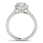 Load image into Gallery viewer, Round Cut Halo Diamond Engagement Ring