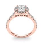 Load image into Gallery viewer, Round Cut Halo Diamond Engagement Ring
