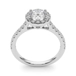 Load image into Gallery viewer, Round Cut Halo Diamond Engagement Ring