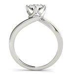Load image into Gallery viewer, Classic Round-Cut Solitaire Diamond Engagement Ring