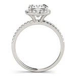 Load image into Gallery viewer, Radiant Cushion Cut Lab Grown Diamond Halo Ring