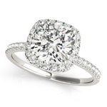 Load image into Gallery viewer, Radiant Cushion Cut Lab Grown Diamond Halo Ring
