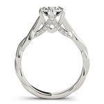 Load image into Gallery viewer, Round Solitaire Engagement Ring