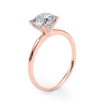 Load image into Gallery viewer, Single Row Round Diamond Engagement Ring