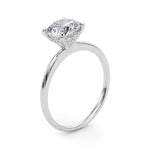Load image into Gallery viewer, Single Row Round Diamond Engagement Ring