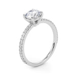 Load image into Gallery viewer, Delicate Four Prong Lab Grown Diamond Ring