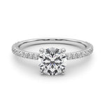 Load image into Gallery viewer, Delicate Four Prong Lab Grown Diamond Ring