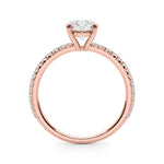 Load image into Gallery viewer, Delicate Four Prong Lab Grown Diamond Ring