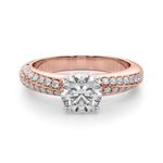 Load image into Gallery viewer, Classic Pave Remount Engagement Ring