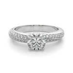 Load image into Gallery viewer, Classic Pave Remount Engagement Ring