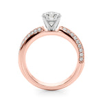 Load image into Gallery viewer, Classic Pave Remount Engagement Ring
