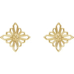 Load image into Gallery viewer, Classic and Timeless Jewelry Gifts for Women: Gold Geometric Stud Earrings