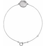 Load image into Gallery viewer, Timelessly Elegant Engravable Beaded Bracelet