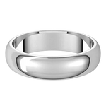 Load image into Gallery viewer, Standard Fit Half Round Wedding Band For Women