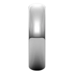 Load image into Gallery viewer, Standard Fit Half Round Wedding Band For Women